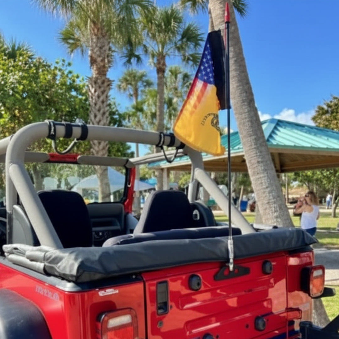CB Antenna Flag Mount Kit for Jeep TJ/YJ/LJ