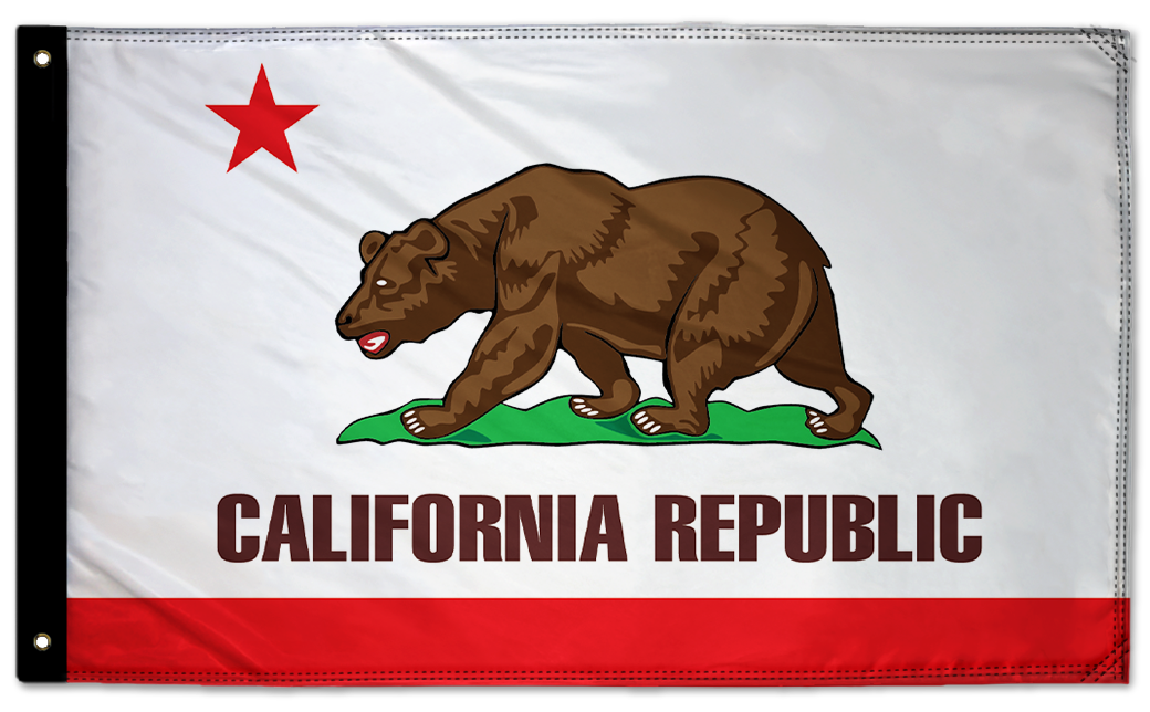 State Flag California 3'x5' Double-Sided Flag