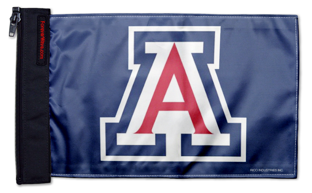 Arizona 11"x17" Forever Wave Flag for Jeep Wrangler JL 2-Door 2018-Present
