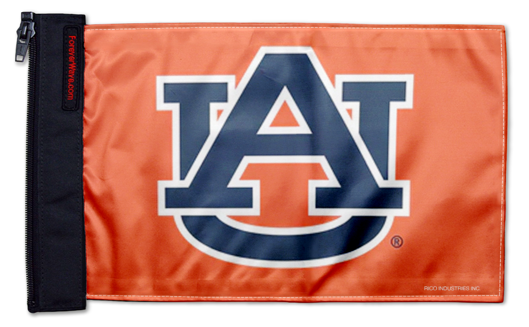Auburn 11"x17" Forever Wave Flag for Jeep Wrangler TJ 1996-2006