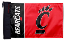 Cincinnati Bearcats 11"x17" Forever Wave Flag for Jeep Wrangler JKU 4-Door 2007-2018