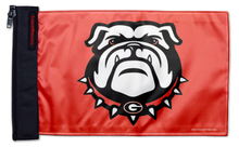 Georgia Bulldog 11"x17" Forever Wave Flag for Jeep Wrangler JK 2-Door 2007-2018