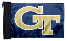 Georgia Tech 11"x17" Forever Wave Flag for Boats