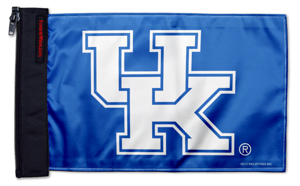 Kentucky 11"x17" Forever Wave Flag for Jeep Wrangler LJ 2003-2006