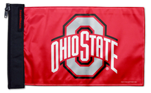 Ohio State Red11"x17" Forever Wave Flag for Jeep Wrangler JL 2-Door 2018-Present