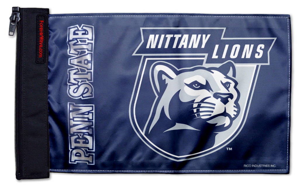 Penn State 11"x17" Forever Wave Flag for Boats