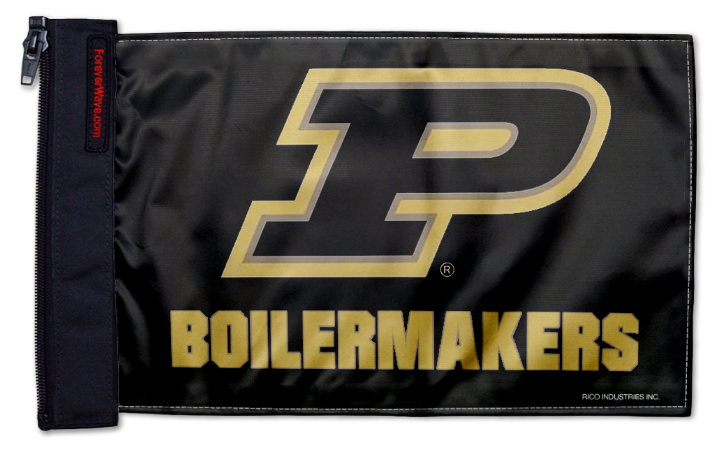Purdue 11"x17" Forever Wave Flag for Jeep Gladiator JT