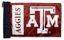 Texas A&M 11"x17" Forever Wave Flag for Jeep Wrangler JL 2-Door 2018-Present