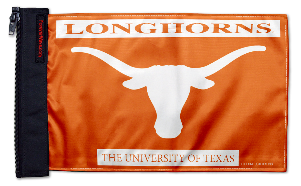 Texas Longhorns 11"x17" Forever Wave Flag for UTVs