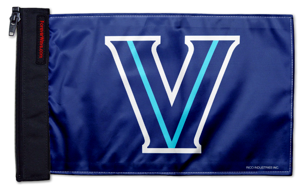 Villanova 11"x17" Forever Wave Flag for Jeep Wrangler JL 2-Door 2018-Present