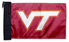 Virginia Tech 11"x17" Forever Wave Flag