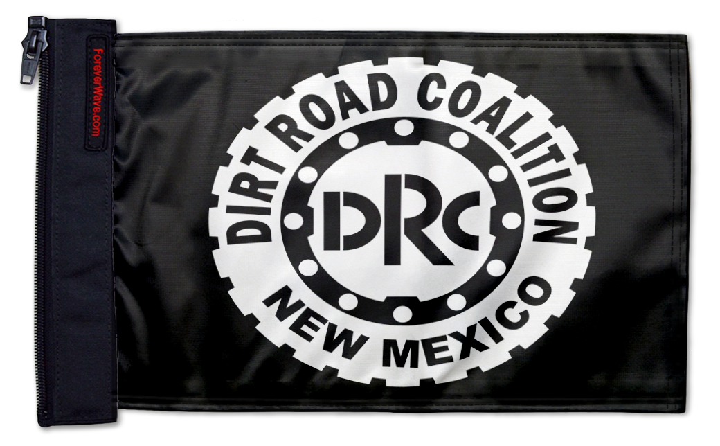 Dirt Road Coalition Flag 12"x18" Forever Wave Flag