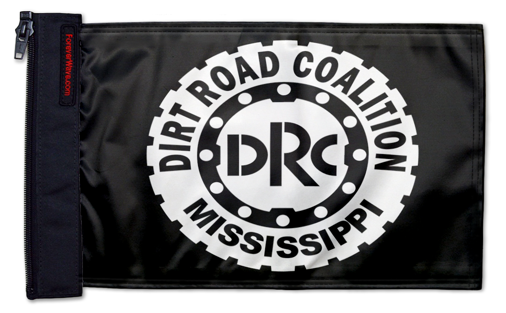Dirt Road Coalition Flag 12"x18" Forever Wave Flag