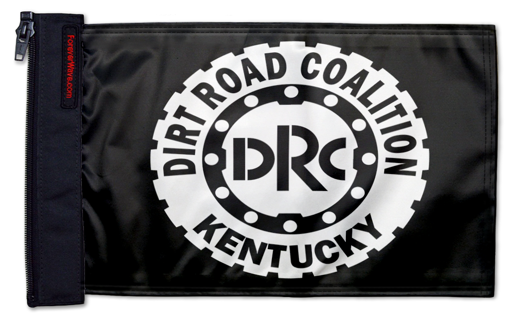 Dirt Road Coalition Flag 12"x18" Forever Wave Flag