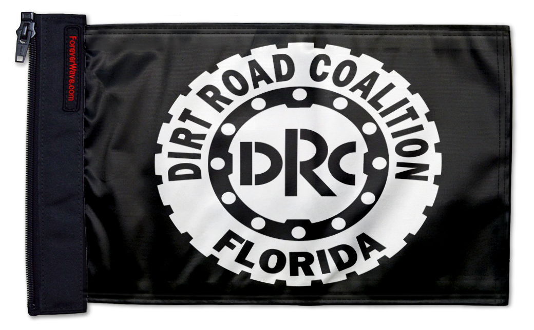 Dirt Road Coalition Flag 12"x18" Forever Wave Flag