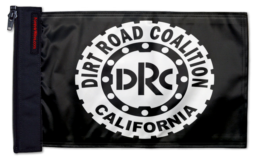 Dirt Road Coalition Flag 12"x18" Forever Wave Flag