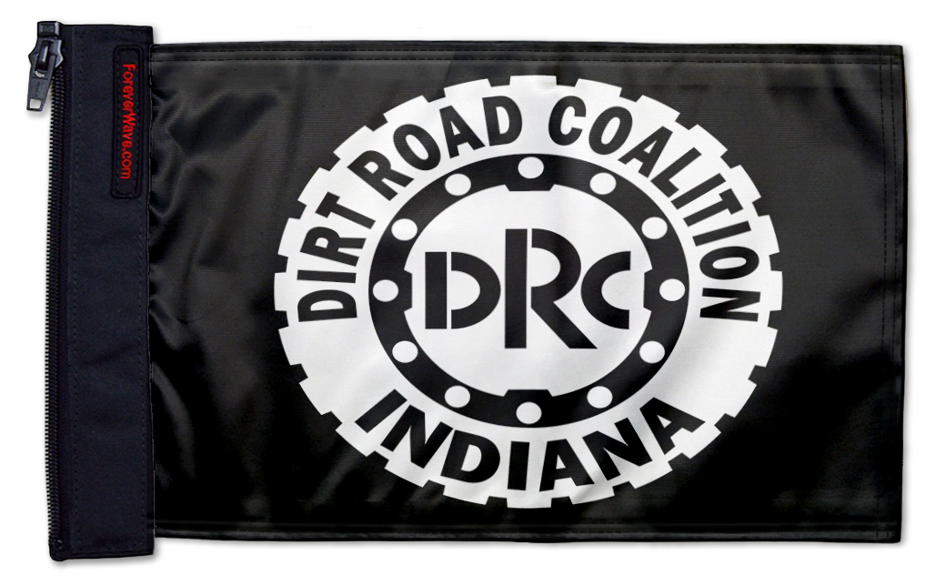 Dirt Road Coalition Flag 12"x18" Forever Wave Flag