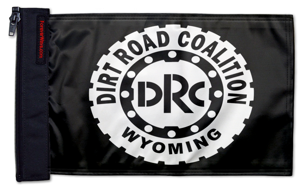 Dirt Road Coalition Flag 12"x18" Forever Wave Flag