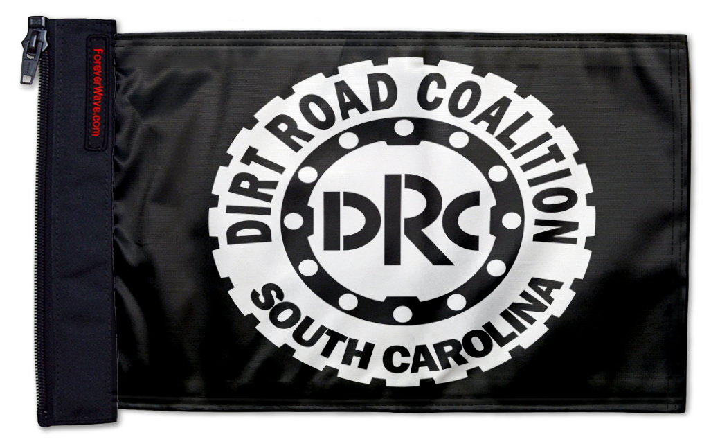Dirt Road Coalition Flag 12"x18" Forever Wave Flag