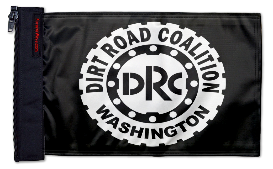Dirt Road Coalition Flag 12"x18" Forever Wave Flag
