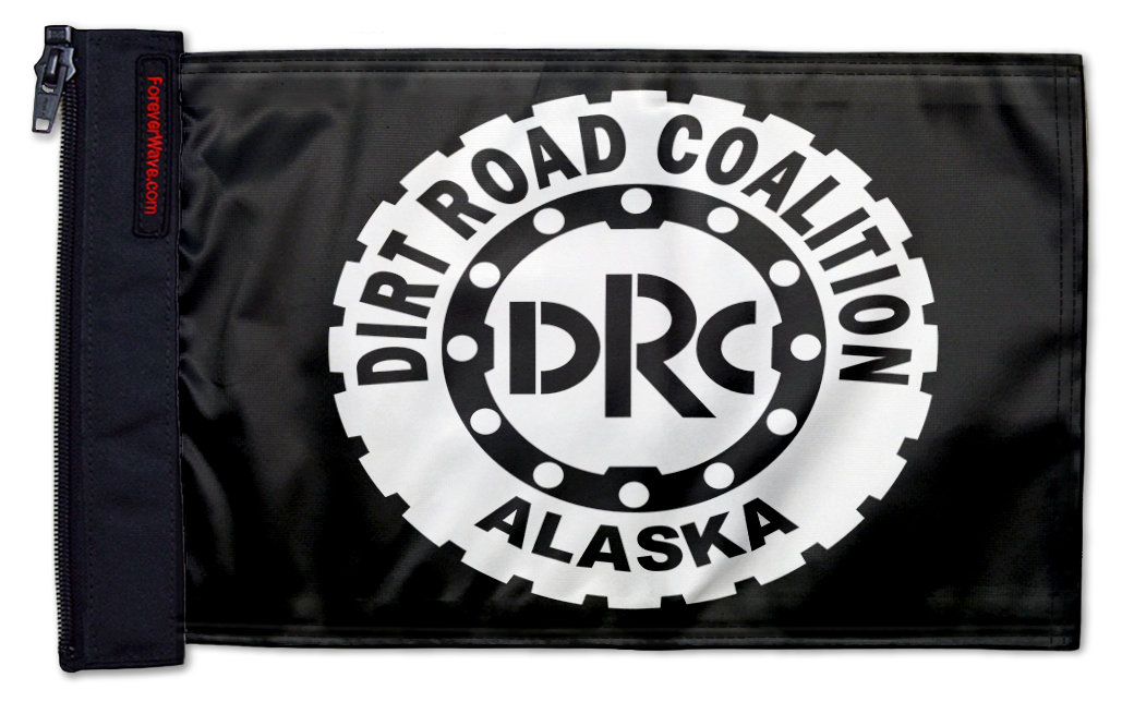 Dirt Road Coalition Flag 12"x18" Forever Wave Flag