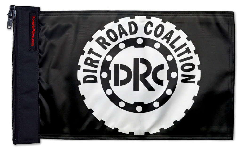 Dirt Road Coalition Flag 12"x18" Forever Wave Flag