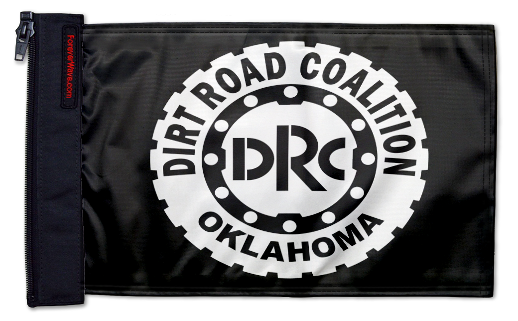 Dirt Road Coalition Flag 12"x18" Forever Wave Flag