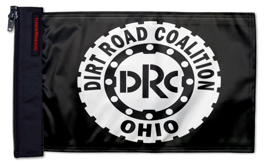 Dirt Road Coalition Flag 12"x18" Forever Wave Flag