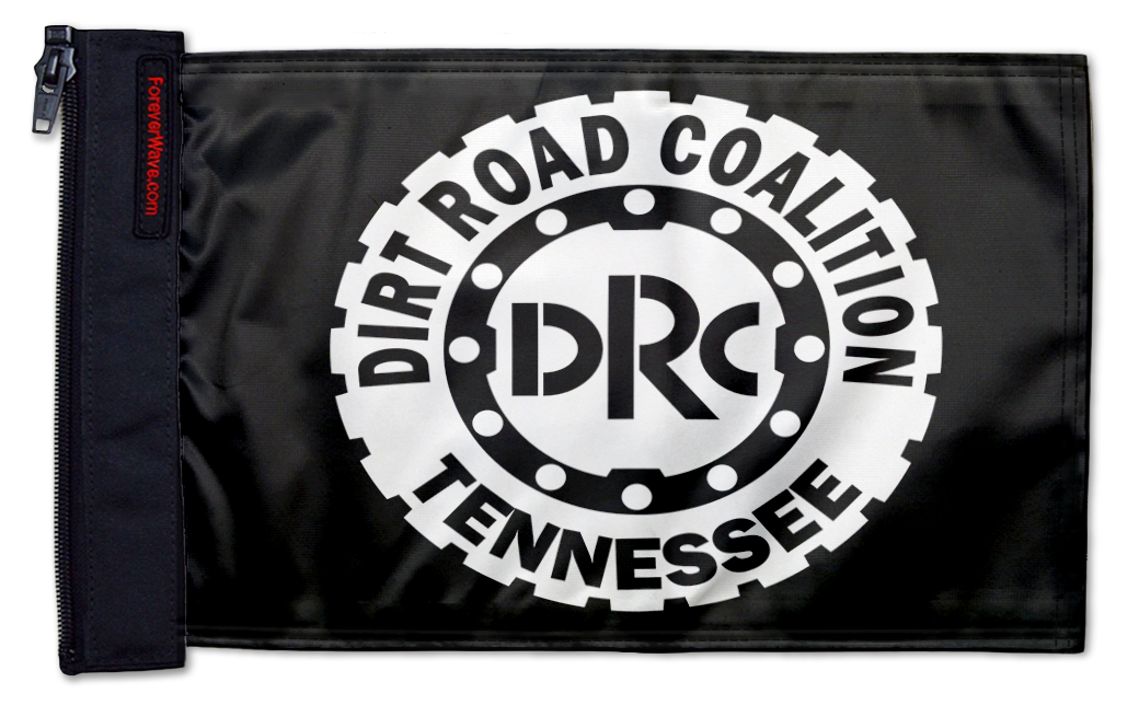 Dirt Road Coalition Flag 12"x18" Forever Wave Flag
