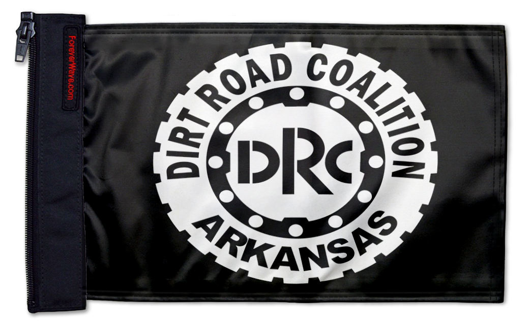 Dirt Road Coalition Flag 12"x18" Forever Wave Flag