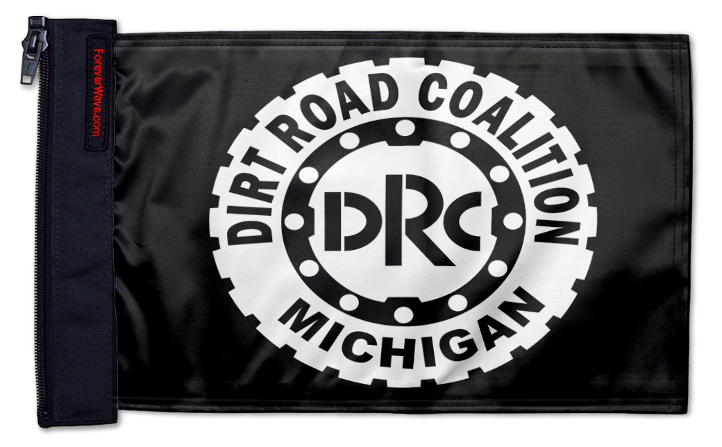 Dirt Road Coalition Flag 12"x18" Forever Wave Flag