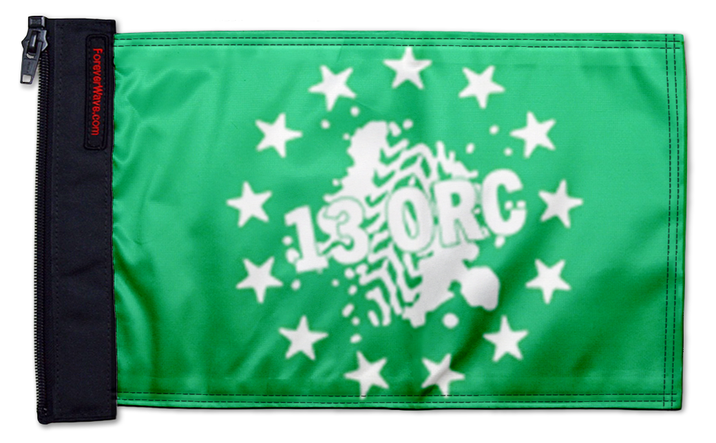 13 ORC Flag 12"x18" Forever Wave Flag