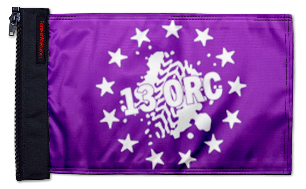 13 ORC Flag 12"x18" Forever Wave Flag
