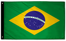 Brazil 3'x5' Double-Sided Flag