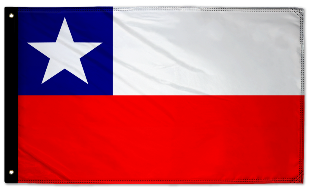 Chile 3'x5' Double-Sided Flag