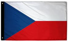 Czech Republic 3'x5' Double-Sided Flag