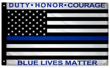 Blue Lives Matter 3'x5' Double-Sided Flag
