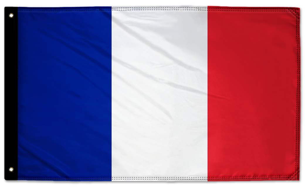 France 3'x5' Double-Sided Flag