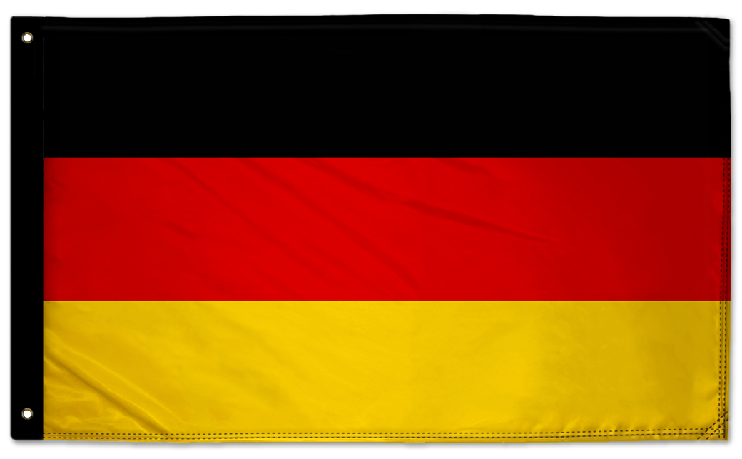 Germany 3'x5' Double-Sided Flag