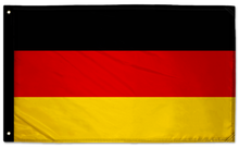 Germany 3'x5' Double-Sided Flag