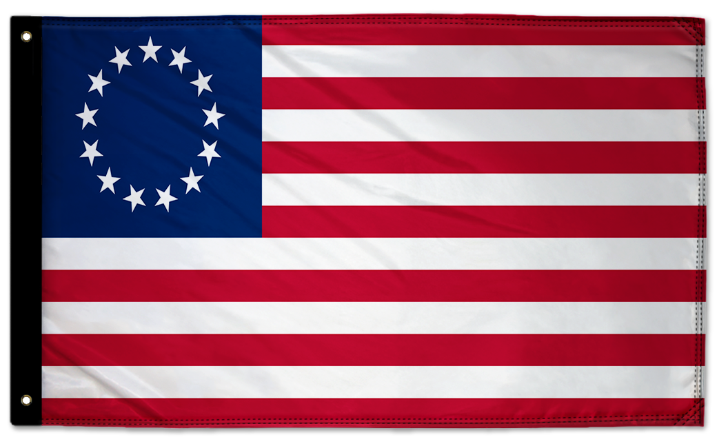 Betsy Ross 3'x5' Double-Sided Flag