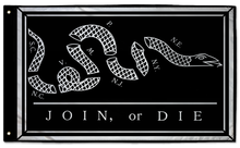 Franklin Join or Die 3'x5' Double-Sided Flag