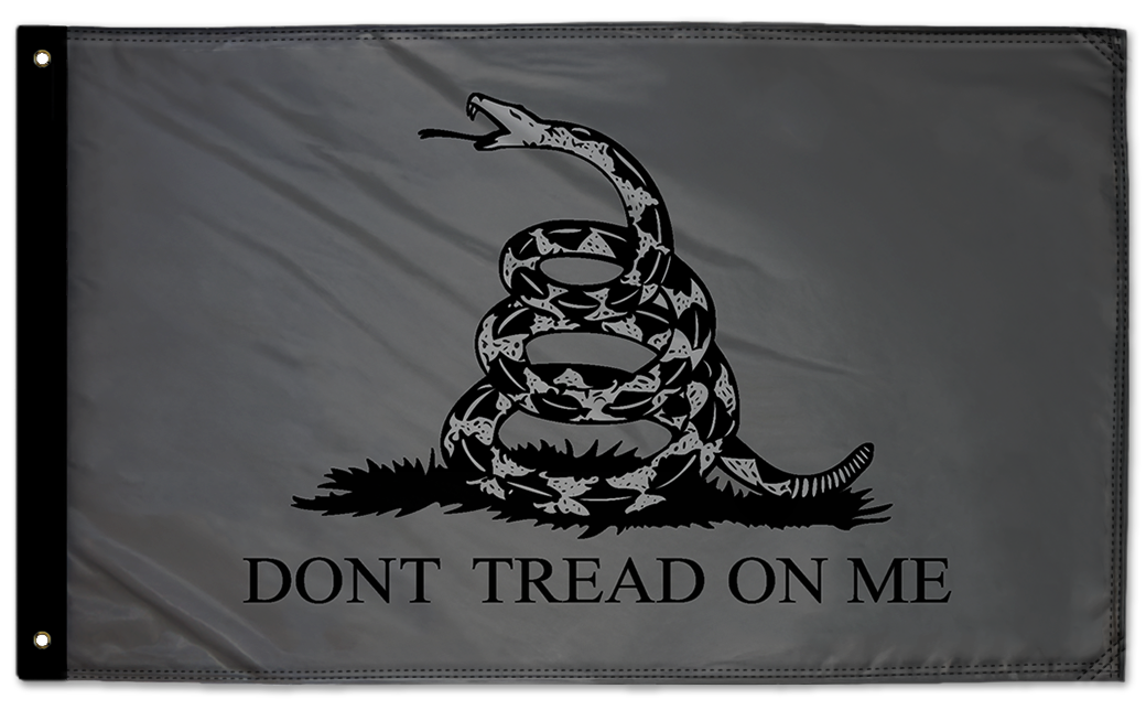 Gadsden Subdued 3'x5' Double-Sided Flag