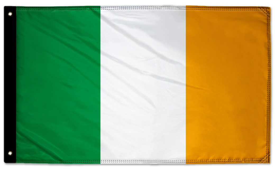 Ireland 3'x5' Double-Sided Flag