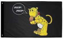 Eugene The Jeep 3'x5' Double-Sided Flag