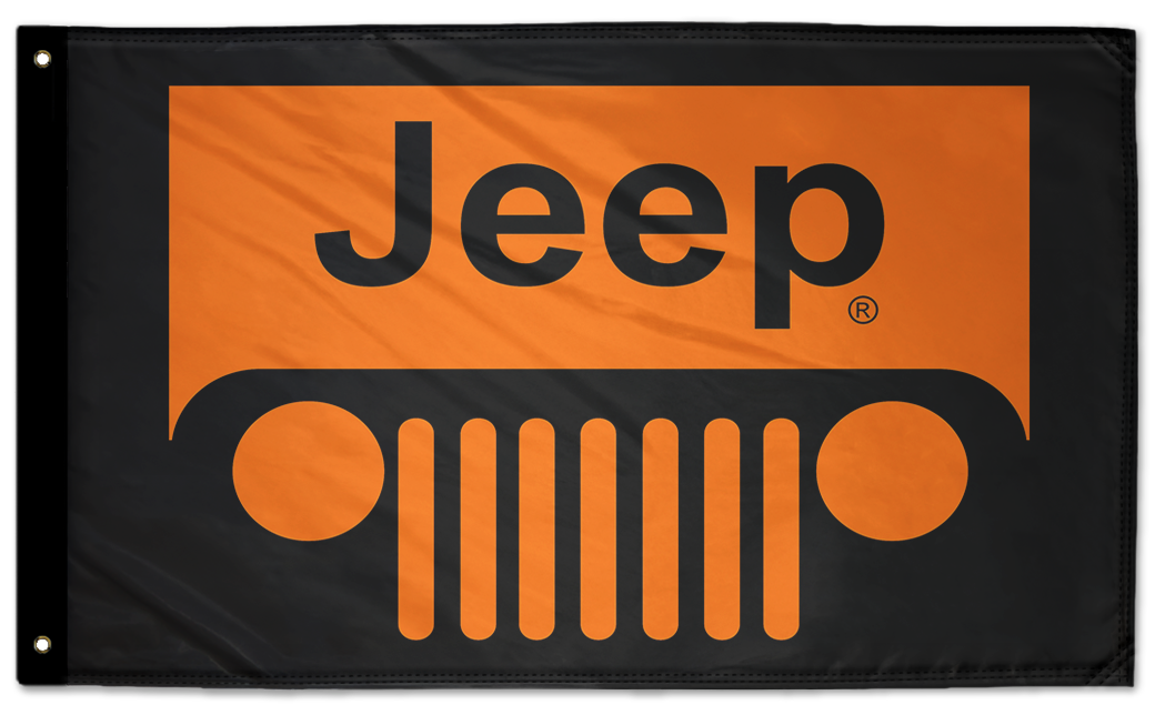 Jeep Grill 3'x5' Double-Sided Flag