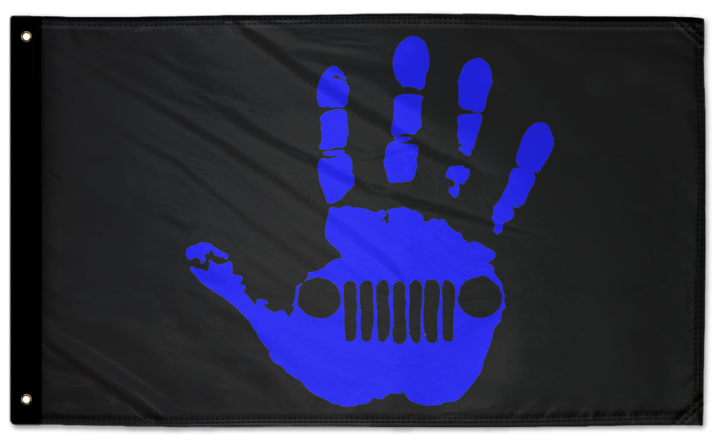 Jeep Wave 3'x5' Double-Sided Flag
