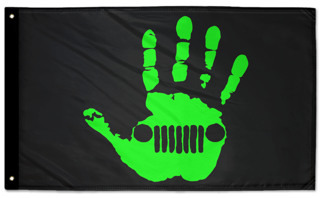 Jeep Wave 3'x5' Double-Sided Flag