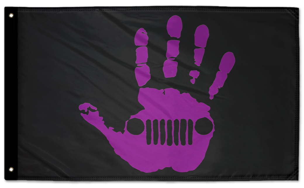 Jeep Wave 3'x5' Double-Sided Flag