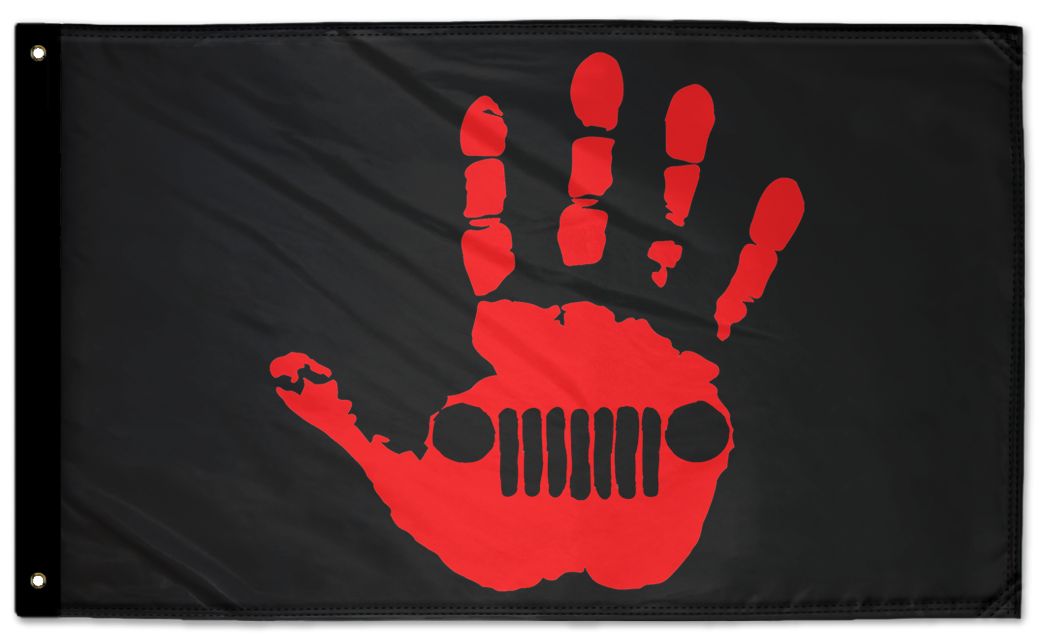 Jeep Wave 3'x5' Double-Sided Flag